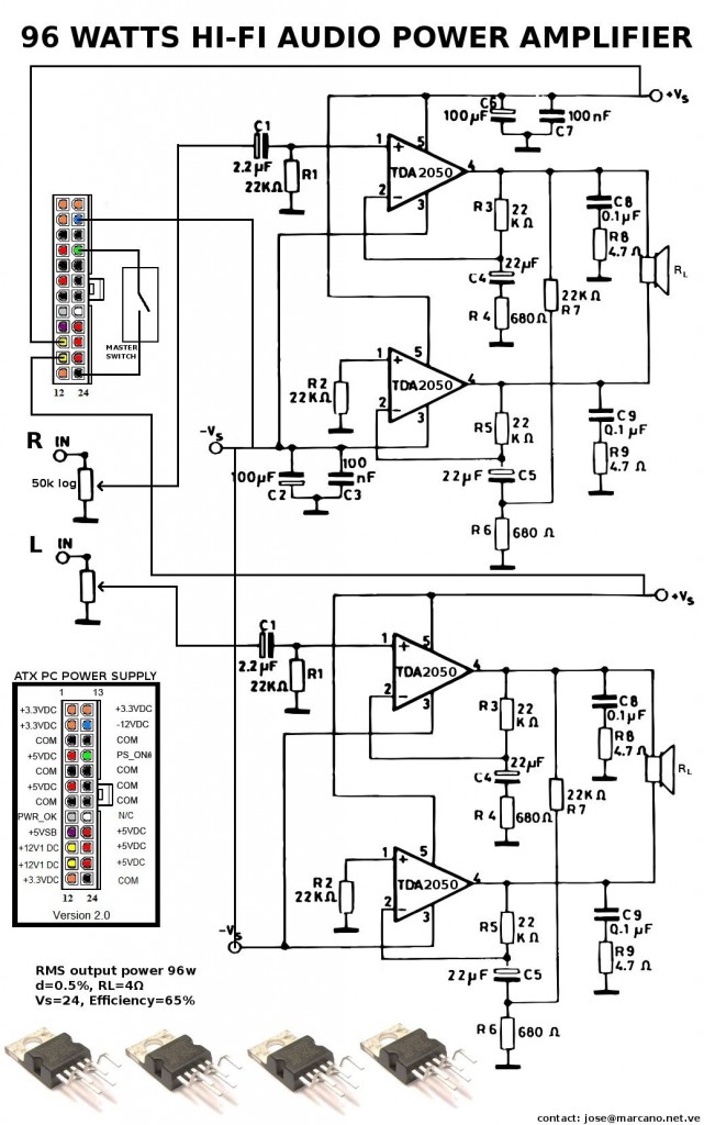 Diagrama de amplificador